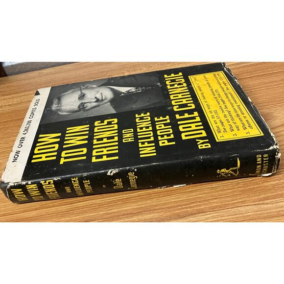 Dale Carnegie How to Win Friends & Influence People Hardcover 83rd Printing - Picture 2 of 10